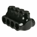 Asi Dual Sided Multi Tap Connector 14-2 AWG 4 Port, 600 Volt, Black Insulation AICD2-4
